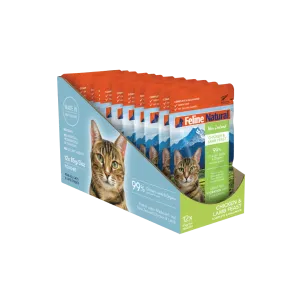 Feline Natural Chicken and Lamb Feast Wet Cat Food 85g X12 ( _ )
