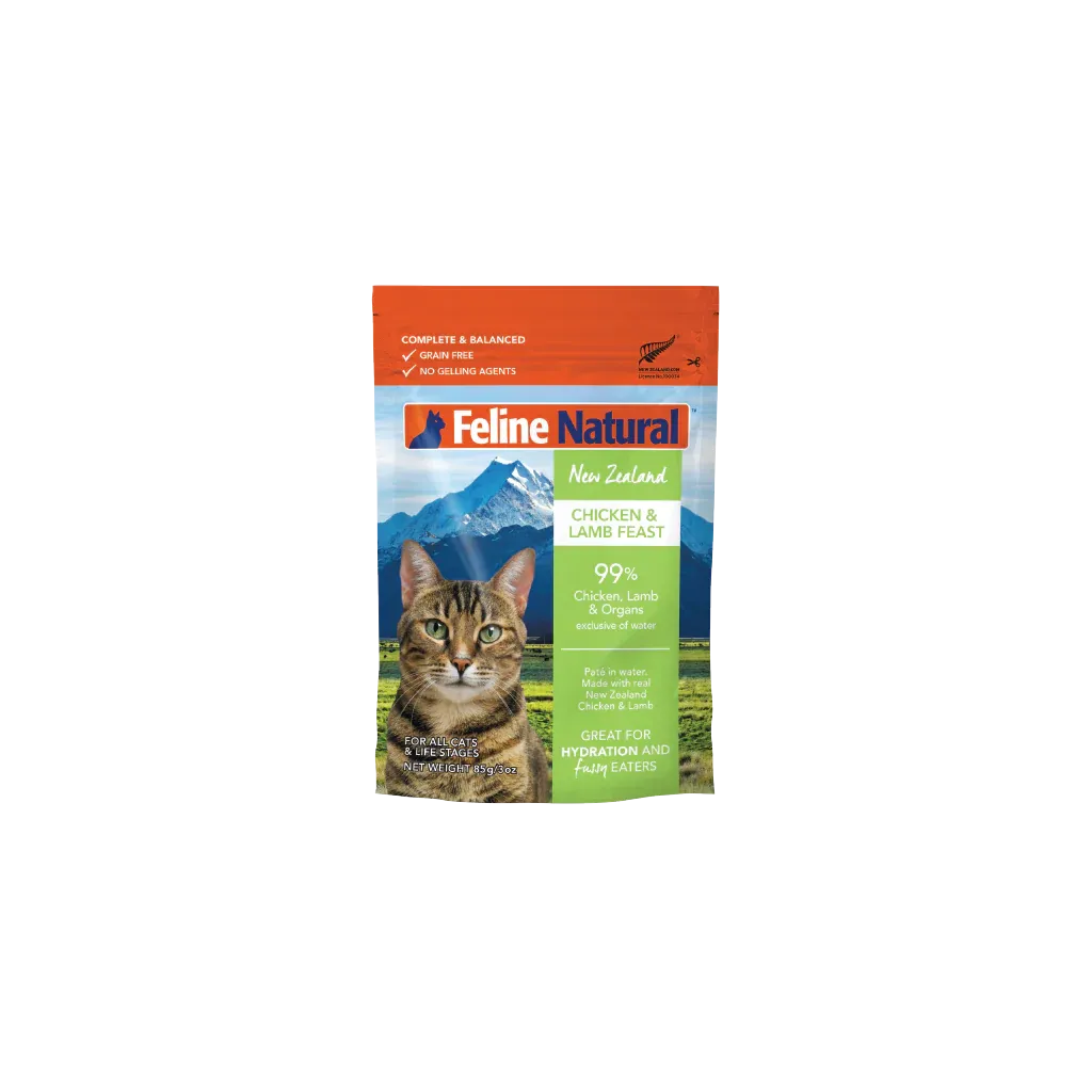 Feline Natural Chicken and Lamb Feast Wet Cat Food 85g X12 ( _ )