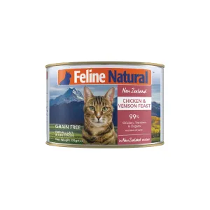 Feline Natural Chicken and Venison Feast Wet Cat Food 170g x 12 ( _ )