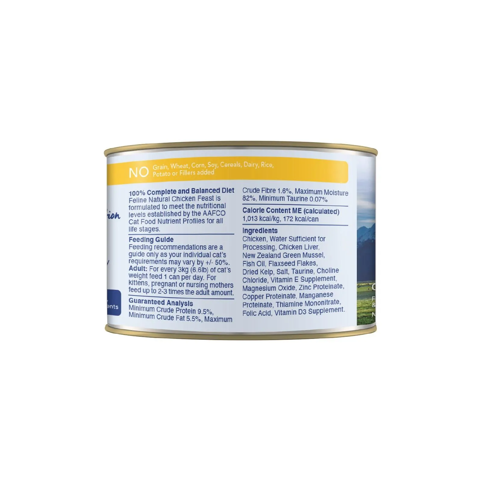 Feline Natural Chicken Feast Wet Cat Food 170g ( _ )