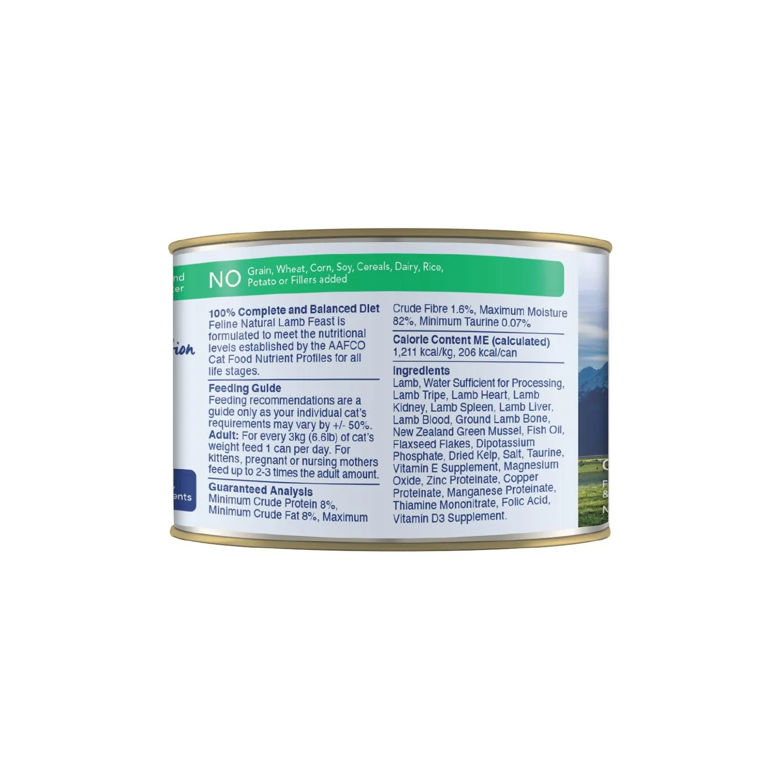 Feline Natural Lamb Feast Wet Cat Food 170g ( _ )