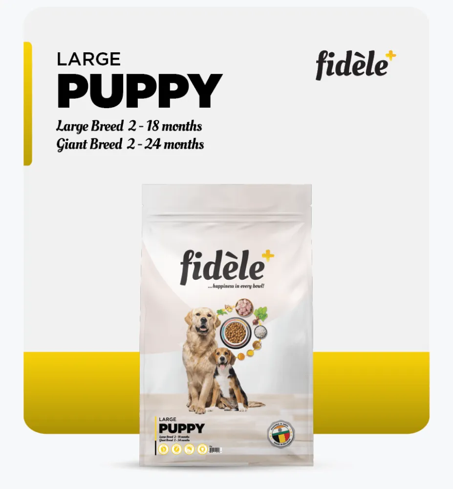 Fidele Plus Large Puppy Dry Food