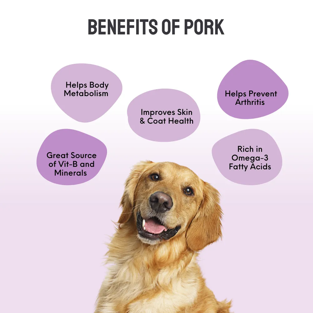 Floof & Co Pork Chew, Bacon Cheese, Chicken Cheese, Roasted Lamb and Smoked Lamb Dog Treats Combo