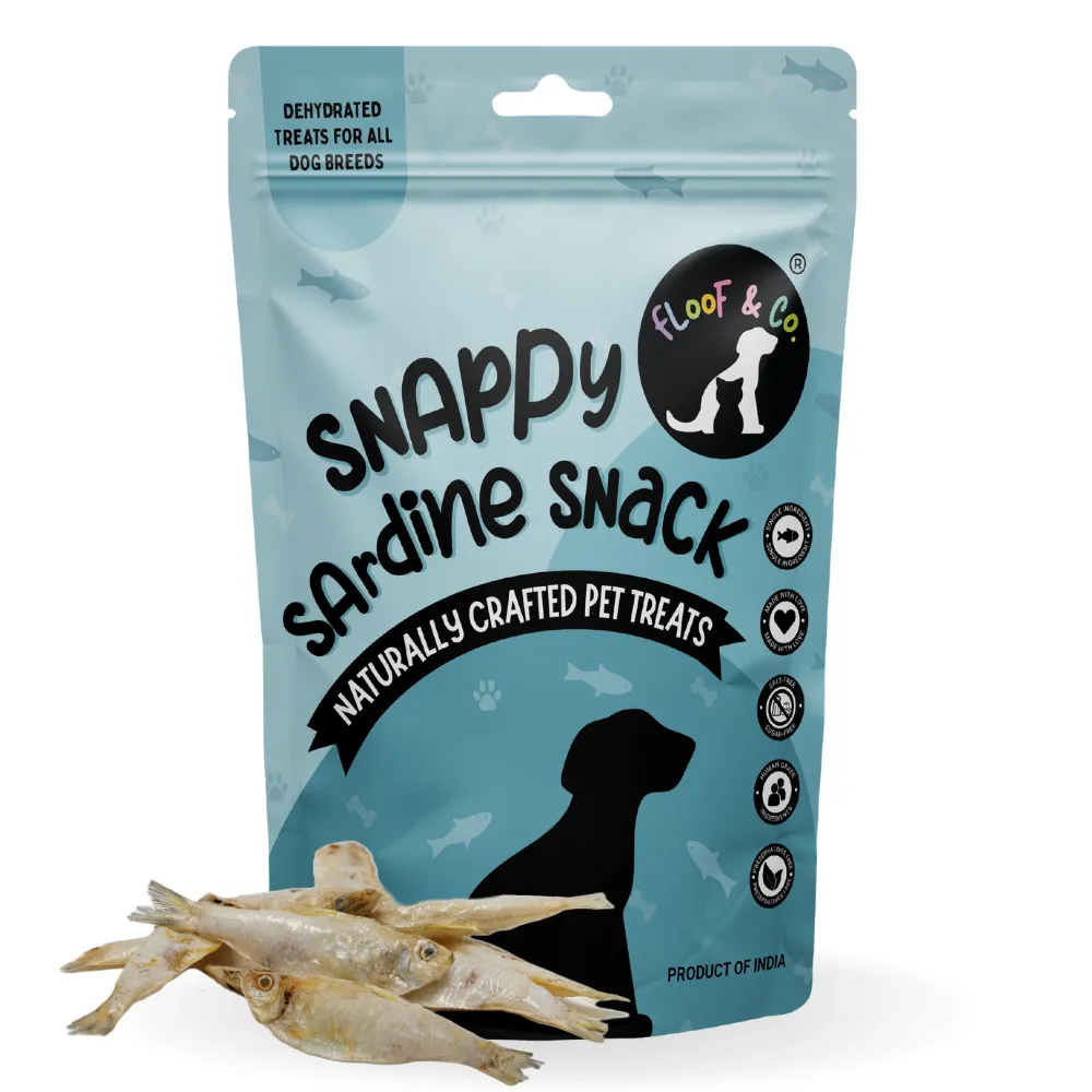 Floof & Co Roasted Lamb, Smoked Chicken and Snappy Sardine Dog Treats Combo