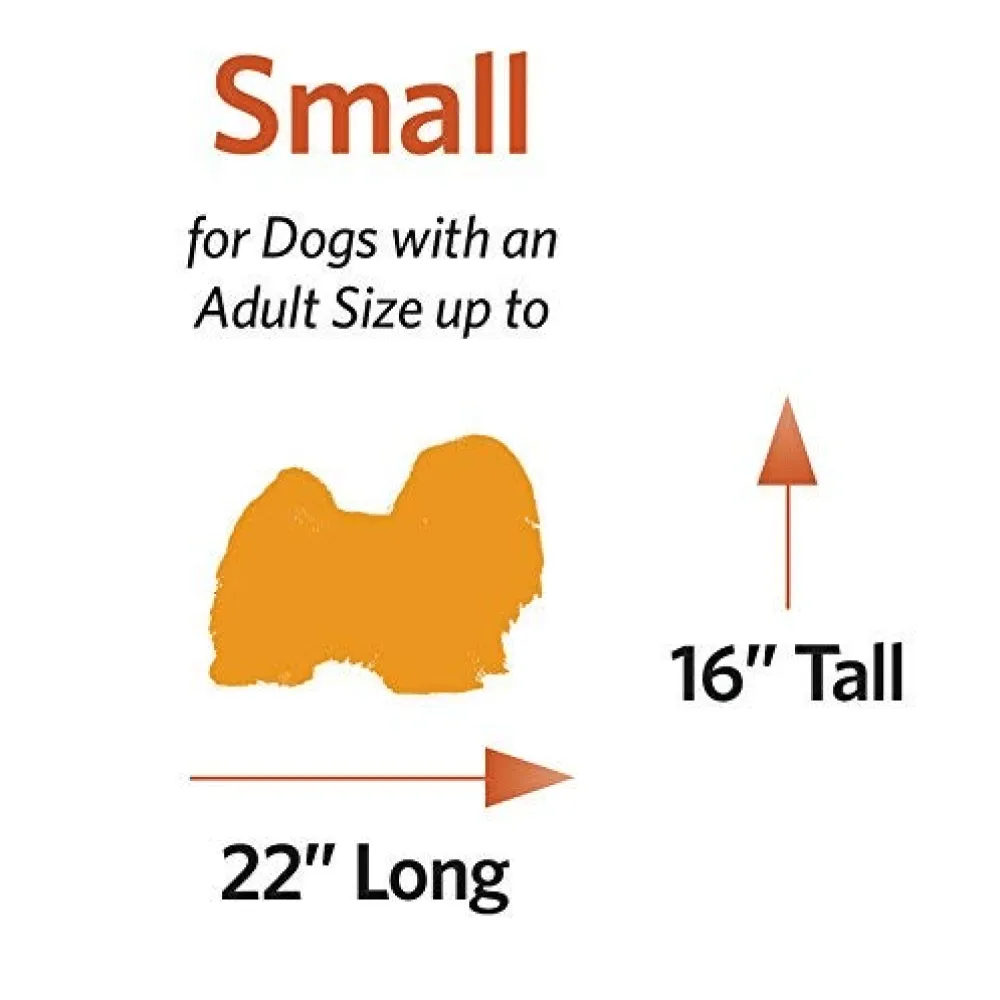 Fluffy's Kozi Pet Rectangular Shaped Bed for Dogs and Cats (Brown)