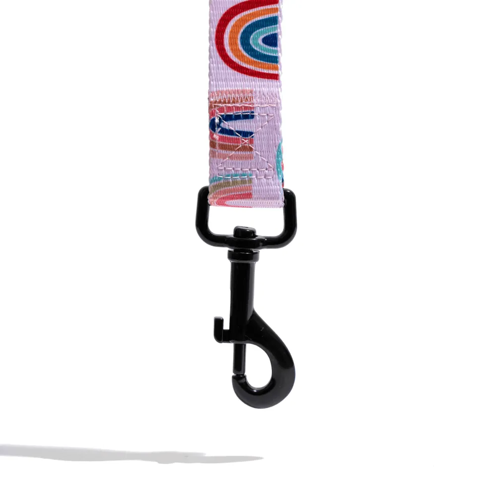 Furry & Co Raining Rainbows Comfort Leash for Dogs