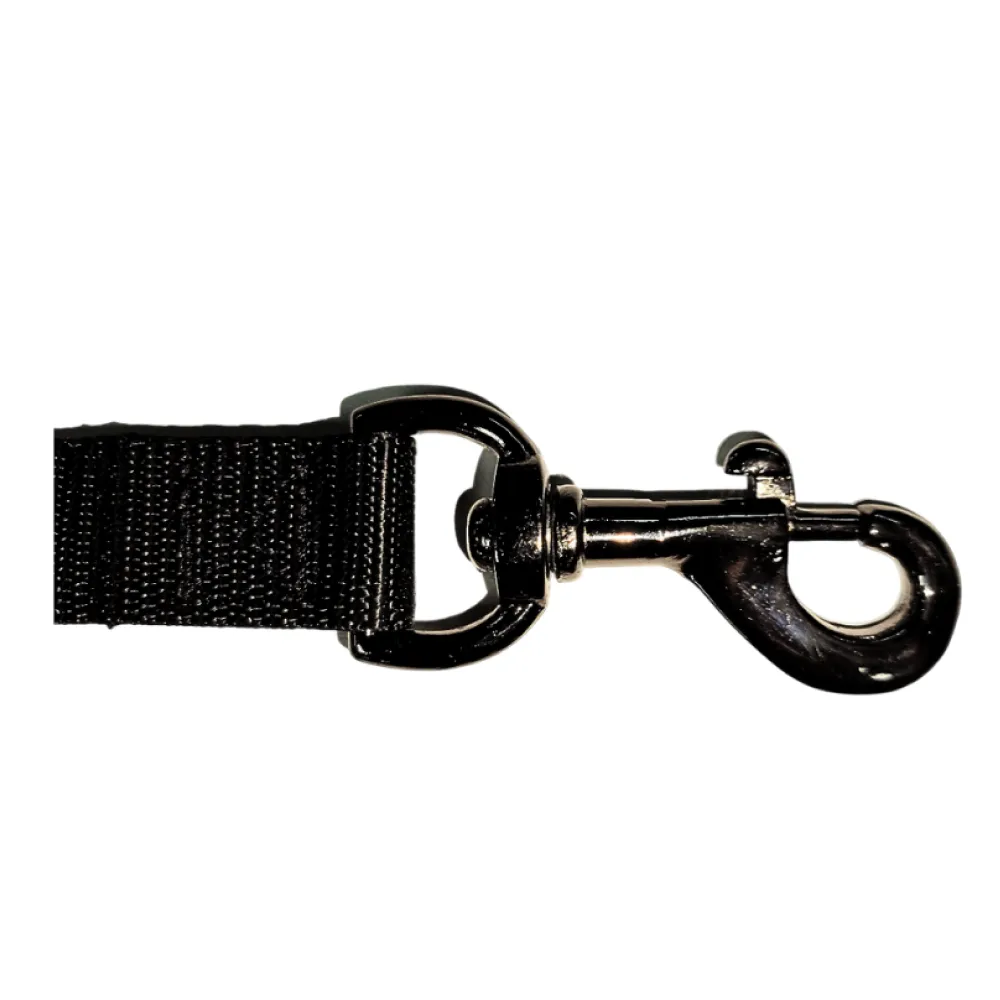 Glucklich Heavy Duty Leash for Dogs (Black)