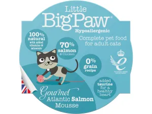 Gourmet Atlantic Salmon Mousse 85 Gram /Little BigPaw Pets Qatar