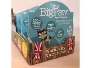 Gourmet Atlantic Salmon Mousse 8x85 Gram /Little BigPaw Pets Qatar