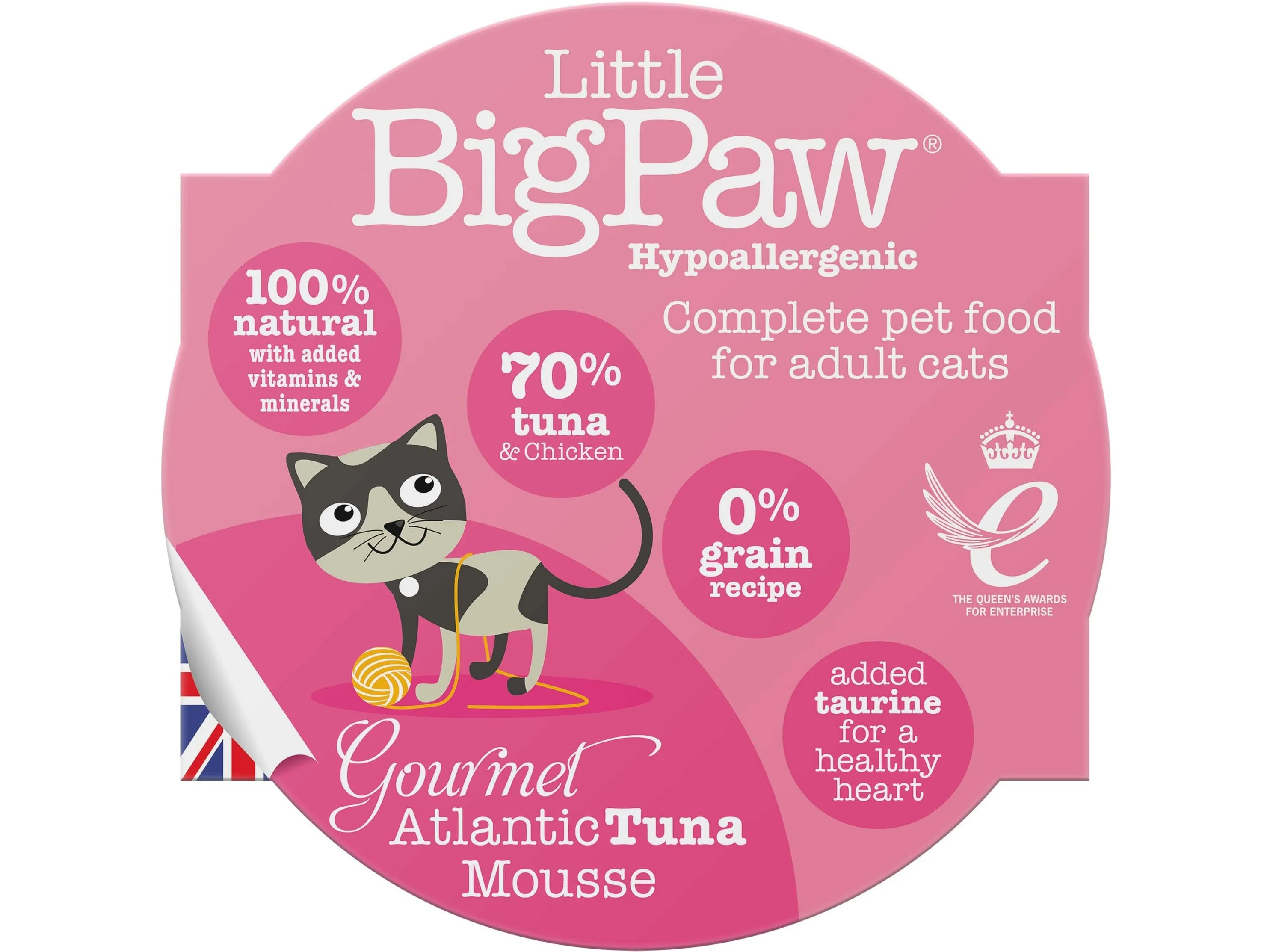 Gourmet Atlantic Tuna Mousse 8x85 Gram /Little BigPaw Pets Qatar