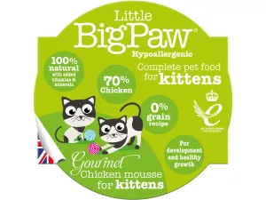 Gourmet Chicken Mousse for Kittens 85 Gram /Little BigPaw Pets Qatar