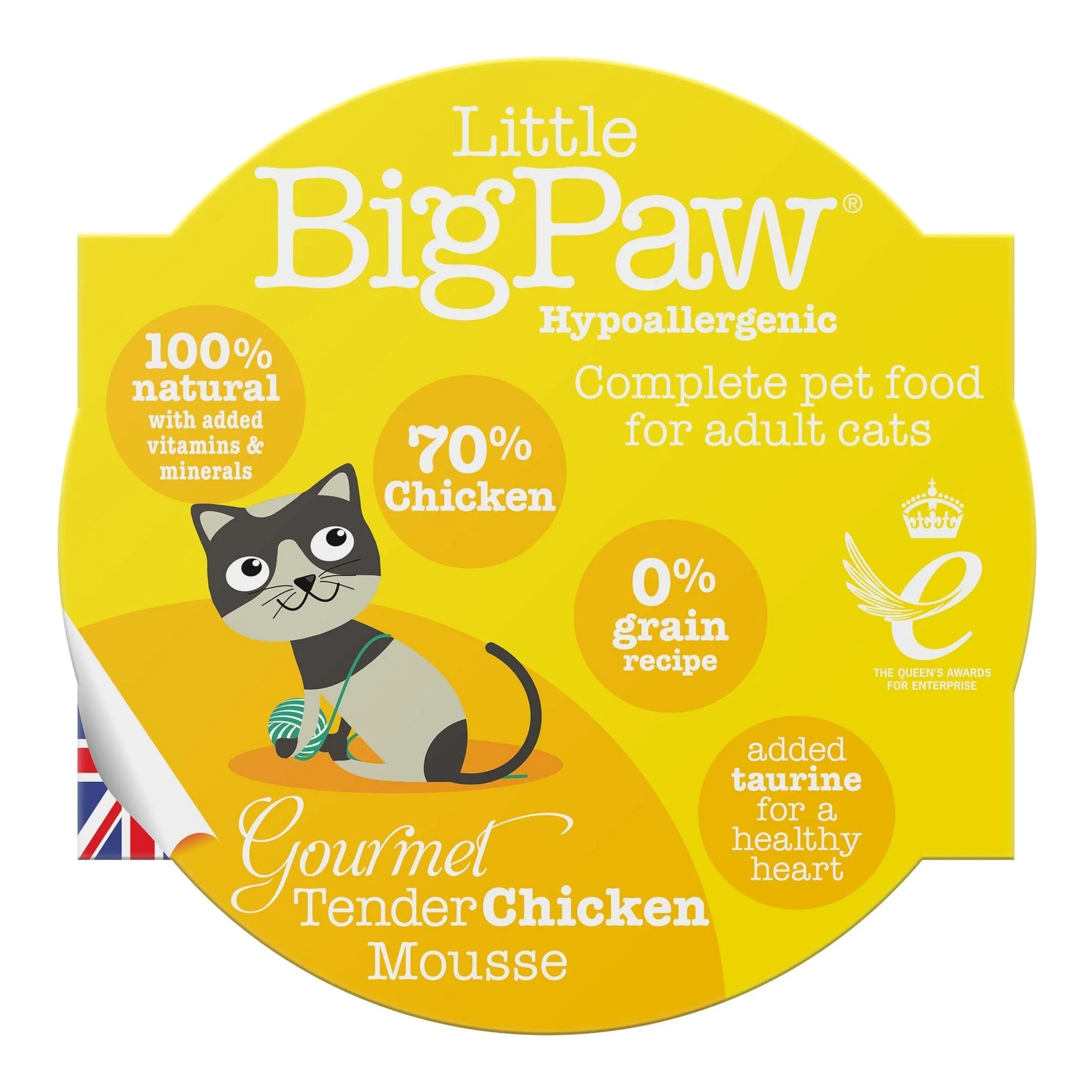 Gourmet Tender Chicken Mousse 8x85 Gram /Little BigPaw Pets Qatar