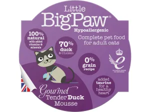 Gourmet Tender Duck Mousse 85 Gram /Little BigPaw Pets Qatar