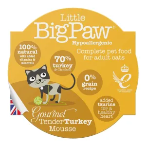 Gourmet Tender Turkey Mousse 85 Gram /Little BigPaw Pets Qatar