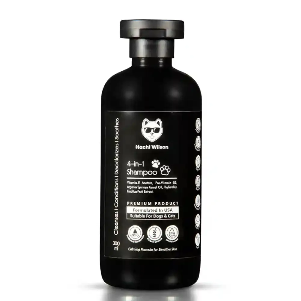 Hachi Wilson Premium 4 in 1 Shampoo for Dogs and Cats