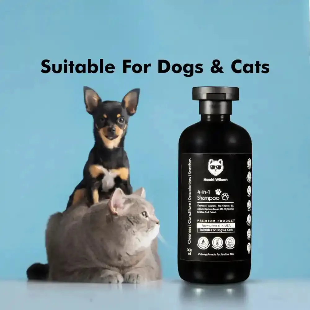 Hachi Wilson Premium 4 in 1 Shampoo for Dogs and Cats