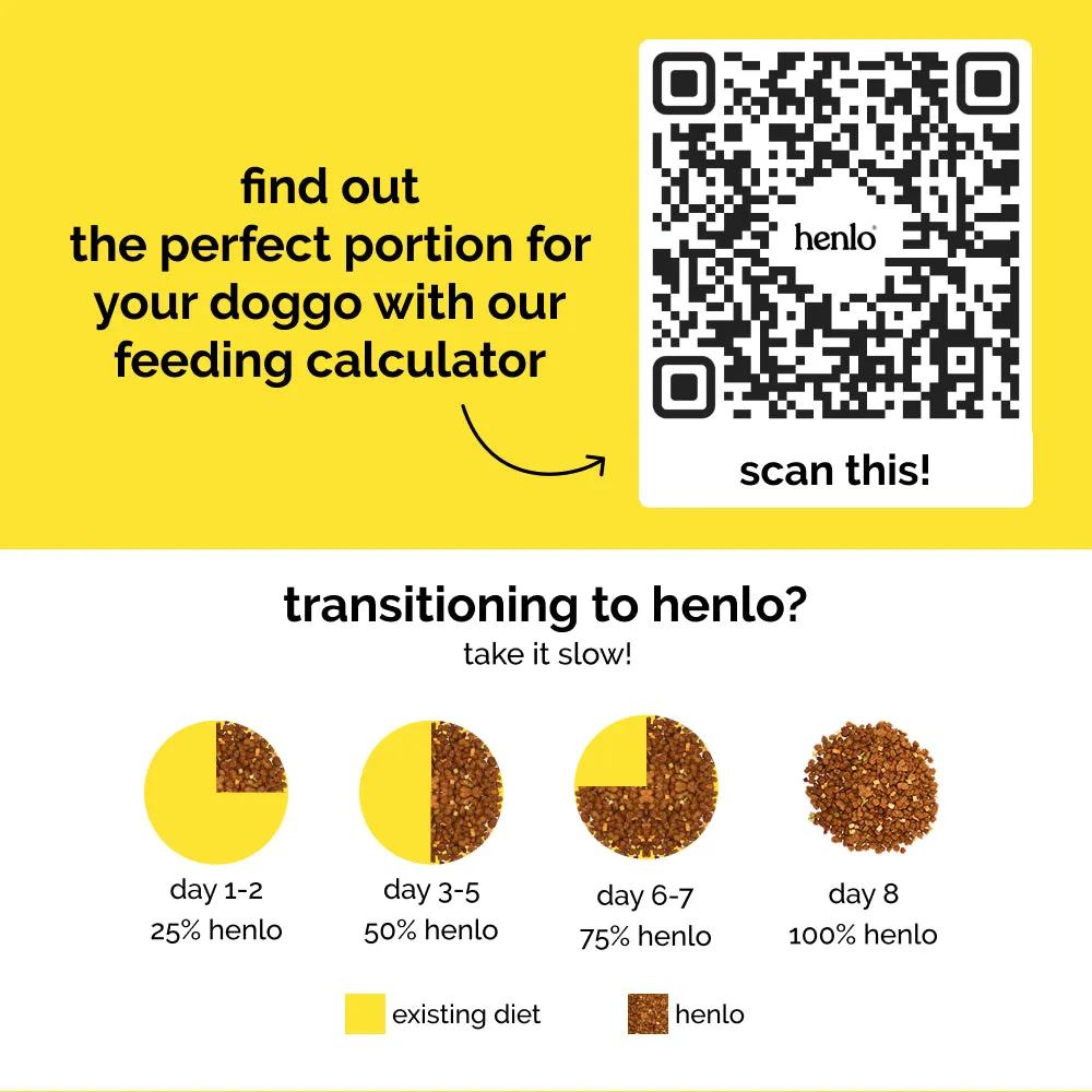 Henlo Chicken & Vegetable Baked Dry Food and Chicken Pops Treats for Dogs Combo