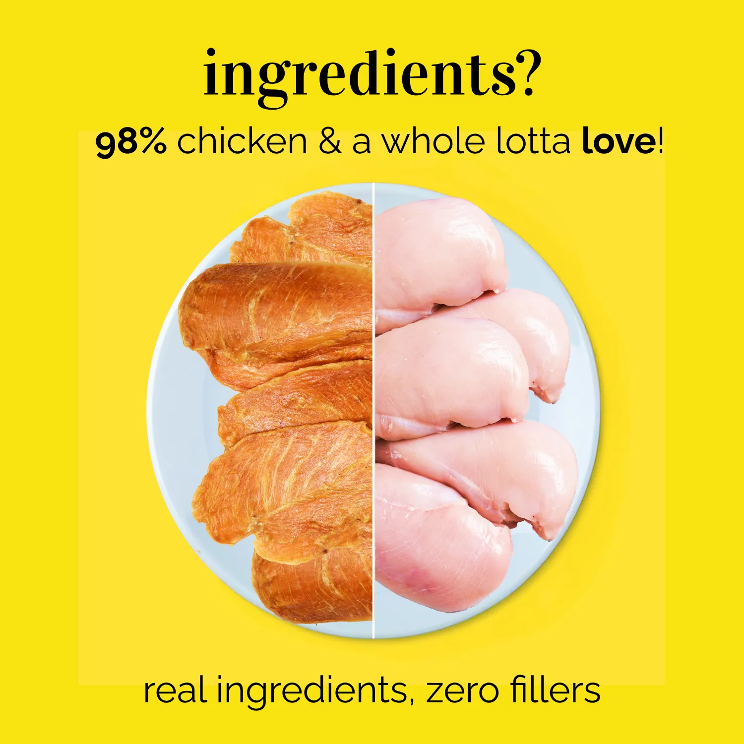 Henlo Chicken Jerky and Pops Treats for Dogs Combo