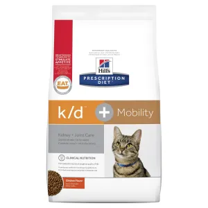 Hills Prescription Diet Cat k/d Kidney Care   Mobility Dry Food 2.88kg