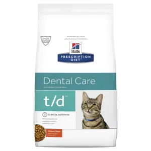 Hills Prescription Diet Cat t/d Dental Care Dry Food 3kg