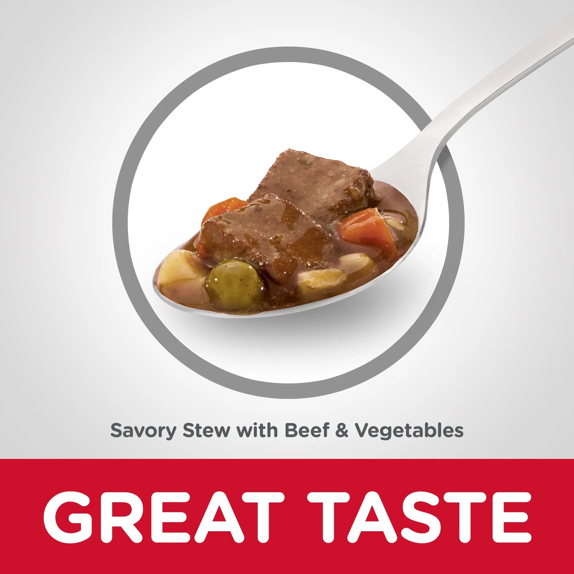 Hills Science Diet Adult 7  Savoury Stew Beef and Vegetables Canned Dog Food 363g x 12