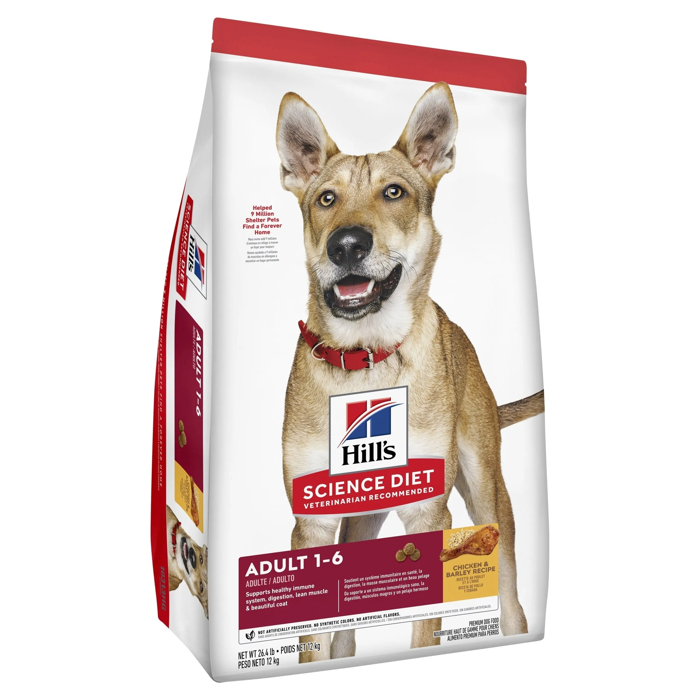 Hills Science Diet Adult Chicken Dry Dog Food 12kg