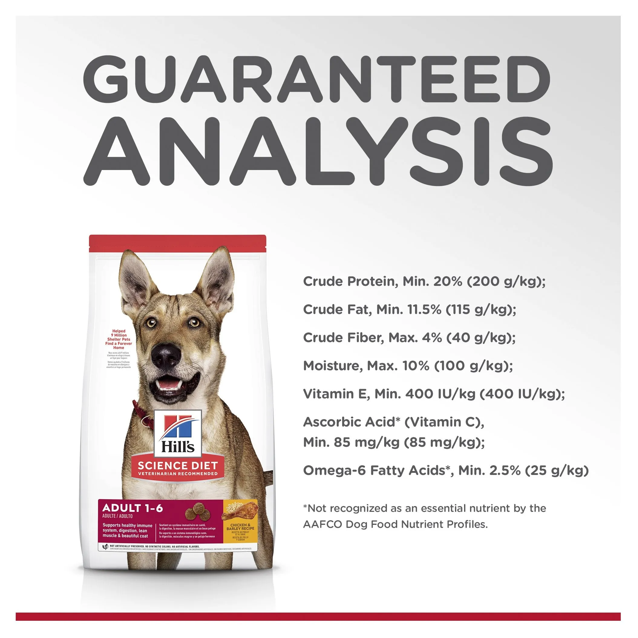 Hills Science Diet Adult Chicken Dry Dog Food 7.5kg
