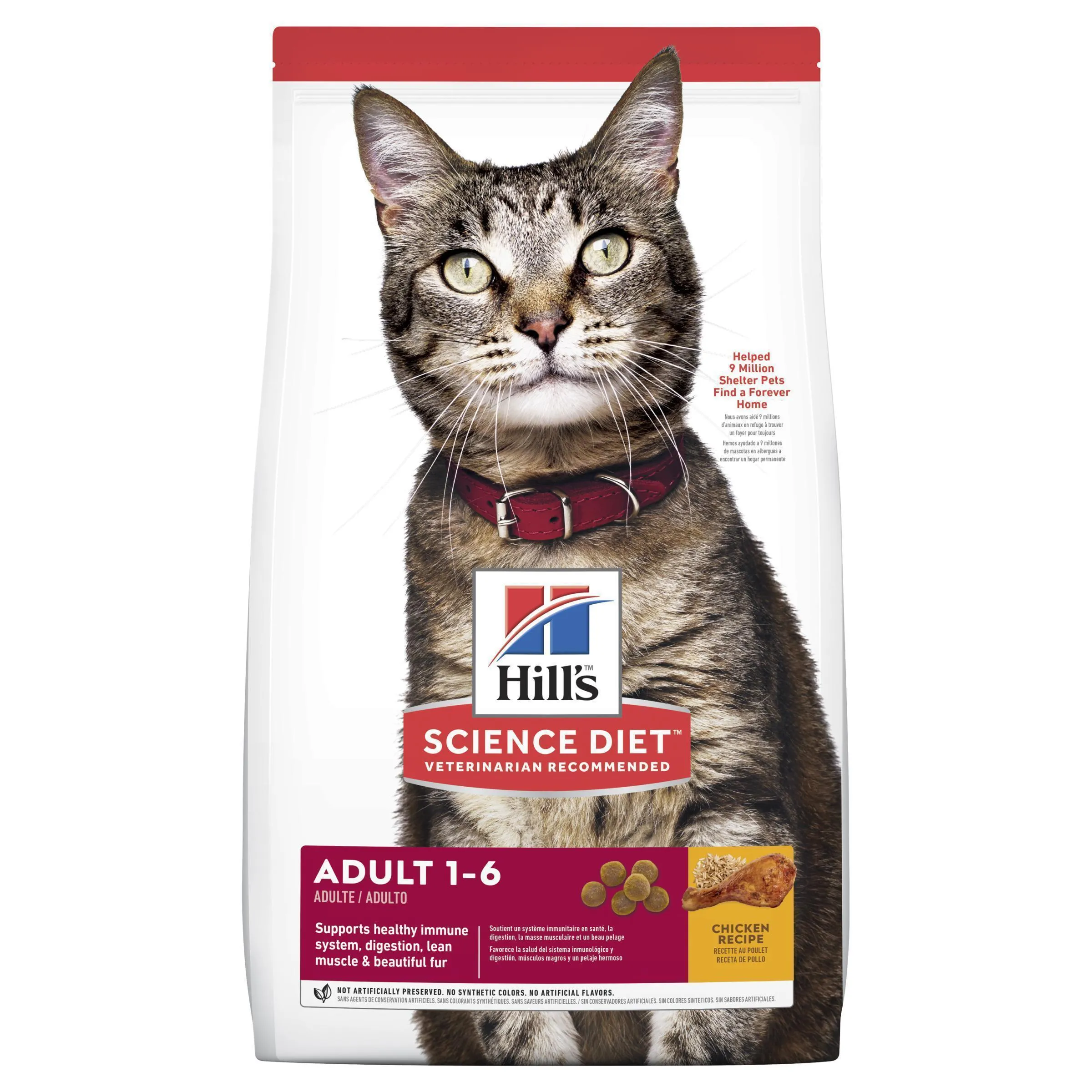Hills Science Diet Adult Dry Cat Food 6kg