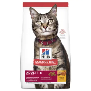 Hills Science Diet Adult Dry Cat Food 6kg