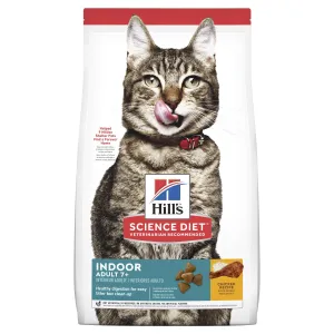 Hills Science Diet Indoor Adult 7  Dry Cat Food 1.58kg