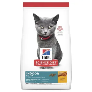 Hills Science Diet Indoor Kitten Dry Cat Food 3.17kg ( _ )
