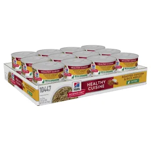 Hills Science Diet Kitten Healthy Cuisine Chicken and Rice Medley Canned Cat Food 79g x 24 ( _ )