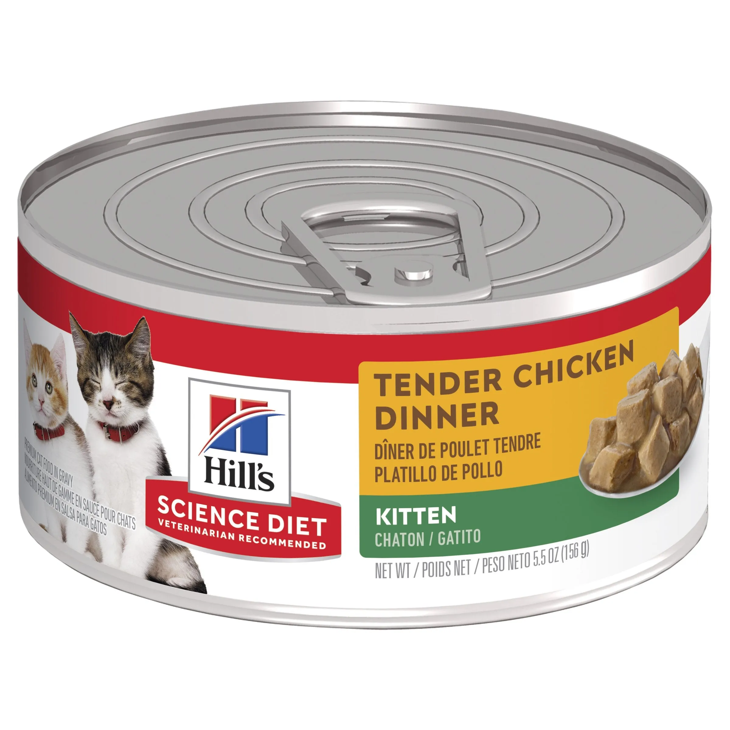 Hills Science Diet Kitten Tender Dinners Chicken Canned Cat Food 156g x 24 ( _ )