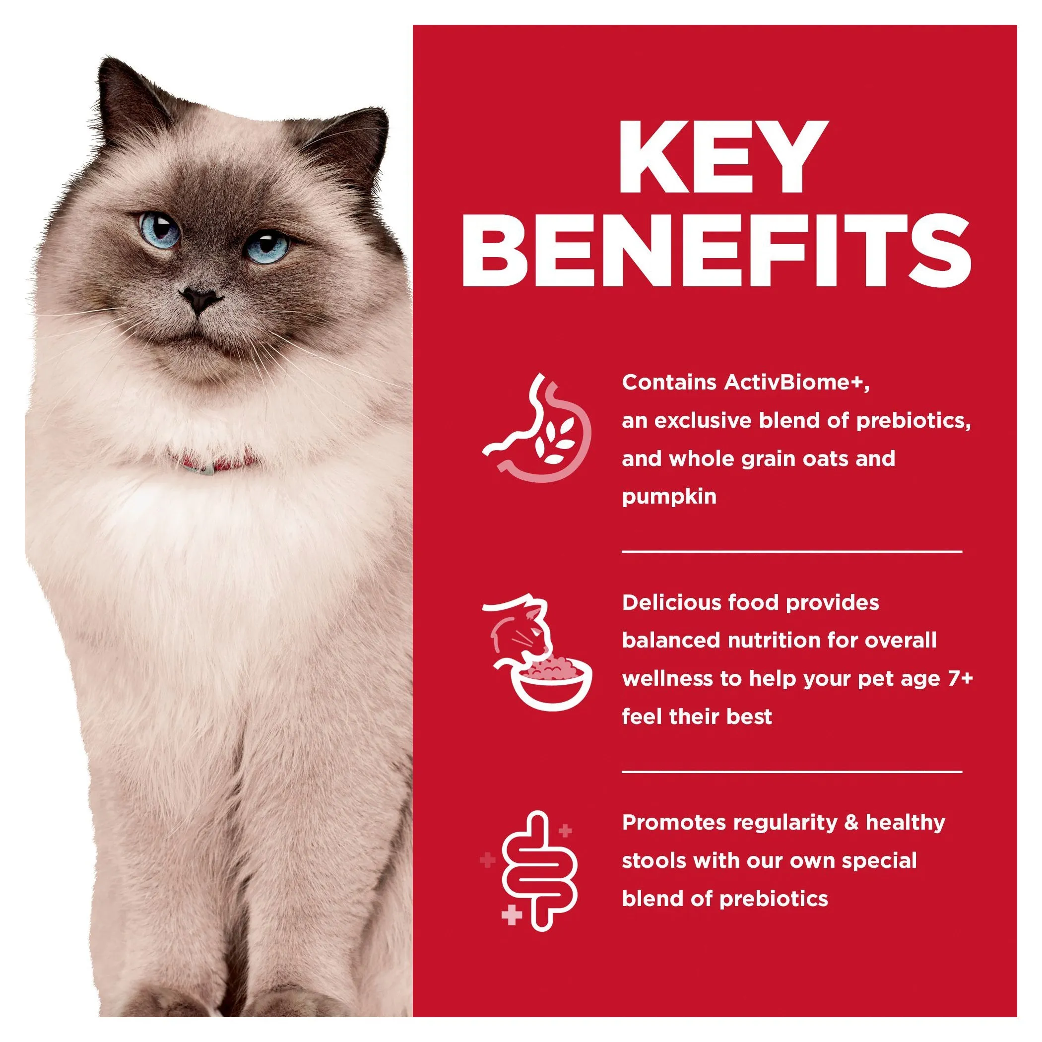 Hills Science Diet Perfect Digestion 7  Dry Cat Food 2.72kg