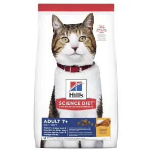 Hills Science Diet Senior Adult 7  Dry Cat Food 1.5kg