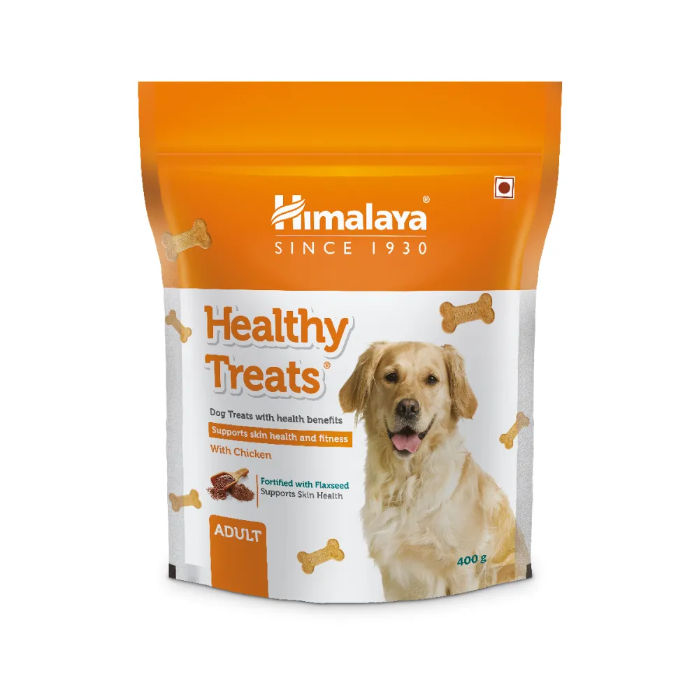 Himalaya Healthy Chicken and Henlo Chicken Pops Dog Treats Combo