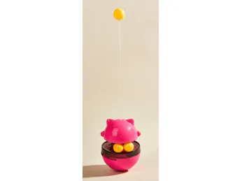 Hoopet Lucky Cat Funny Cat Stick Toy-Lake 39x10Cm Pets Qatar