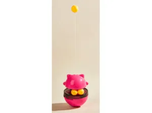 Hoopet Lucky Cat Funny Cat Stick Toy-Lake 39x10Cm Pets Qatar