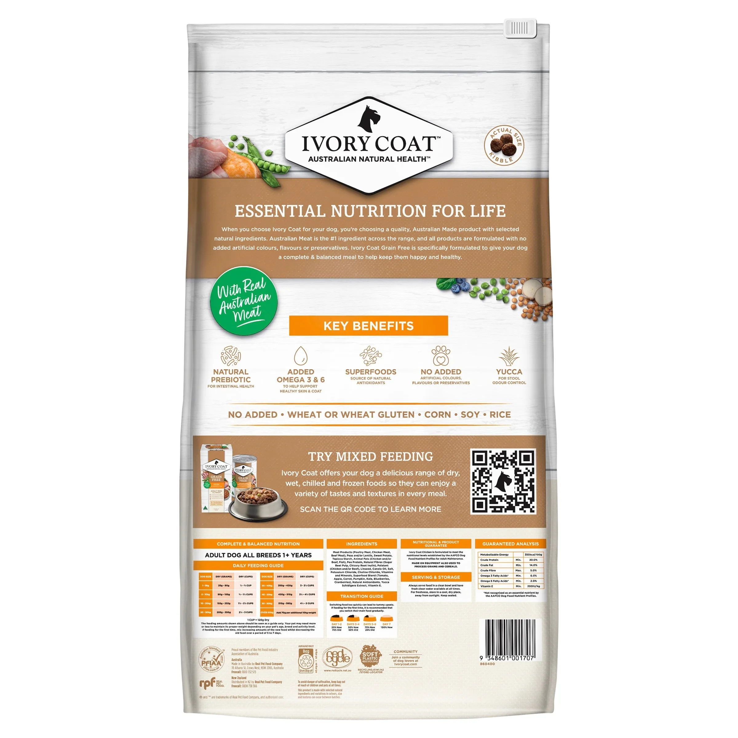 Ivory Coat Grain Free Chicken Adult Dog Dry Food 13kg ( _ )