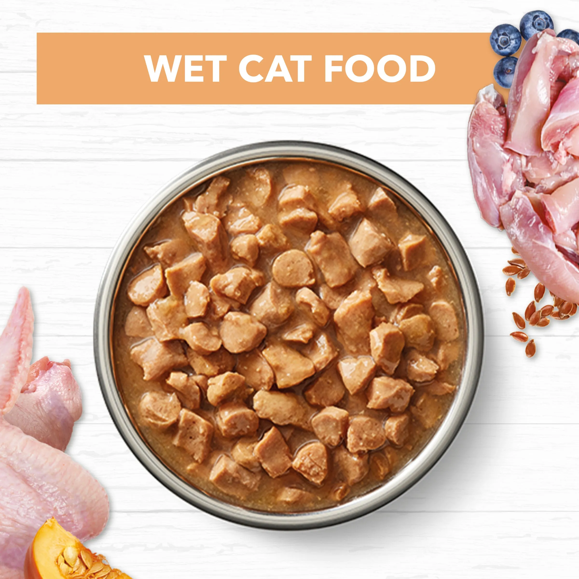 Ivory Coat Grain Free Chicken in Gravy Kitten Wet Food 85g x 12 ( _ )