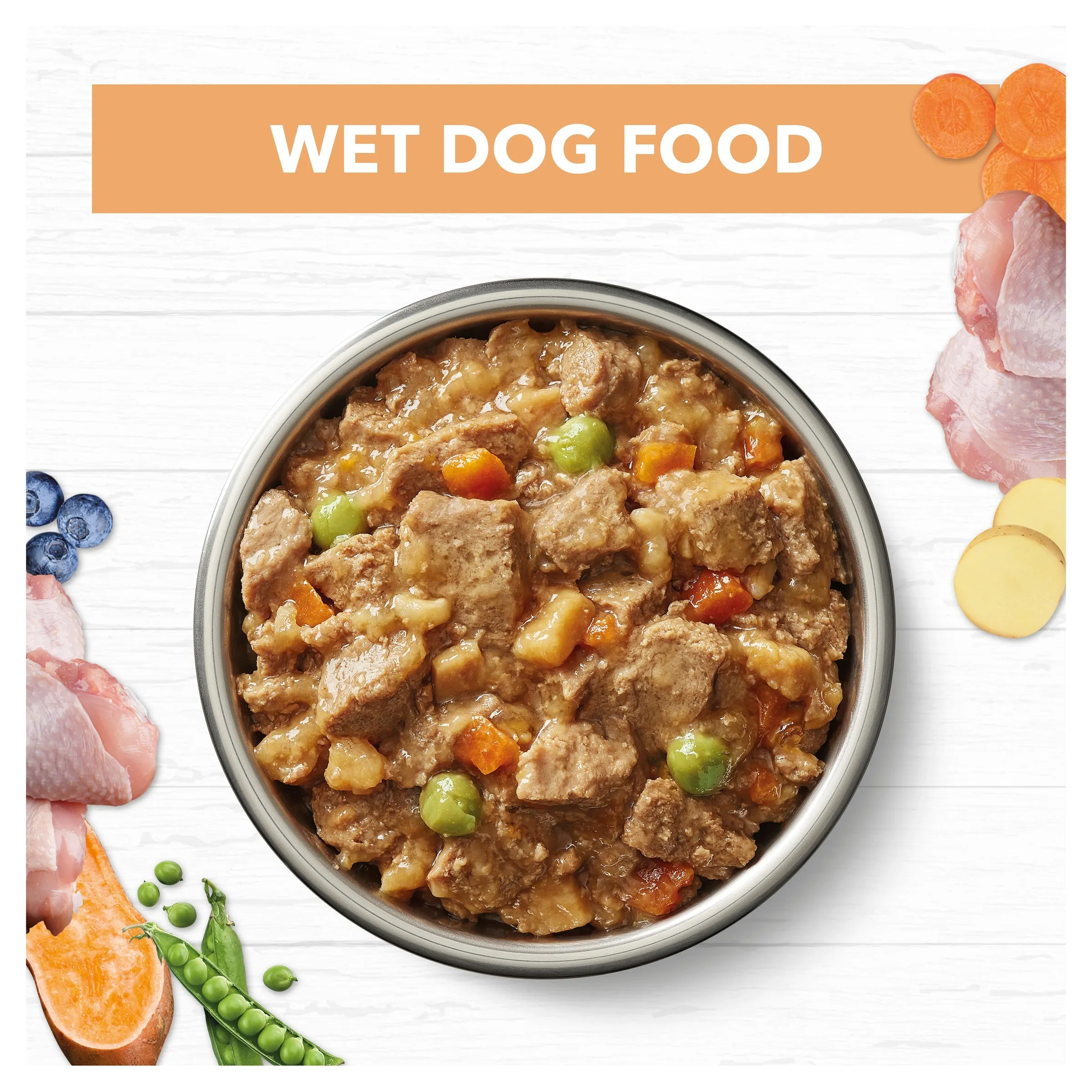 Ivory Coat Grain Free Chicken Stew Puppy Wet Food 400g x 12 ( _ )