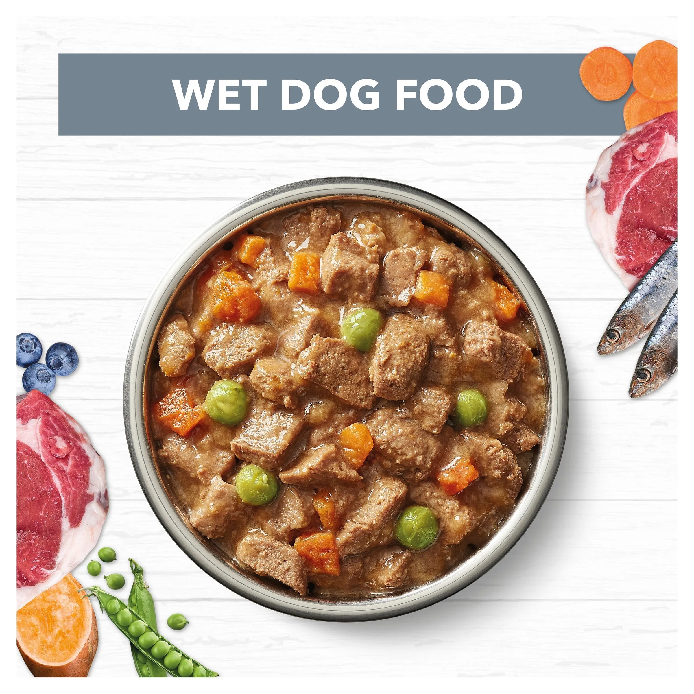 Ivory Coat Grain Free Lamb and Sardine Stew Adult Dog Wet Food 400g ( _ )