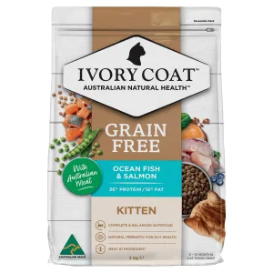 Ivory Coat Grain Free Ocean Fish Kitten Dry Food 2kg ( _ )