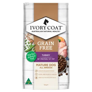 Ivory Coat Grain Free Reduced Fat Turkey Adult Dog Dry Food 13kg ( _ )