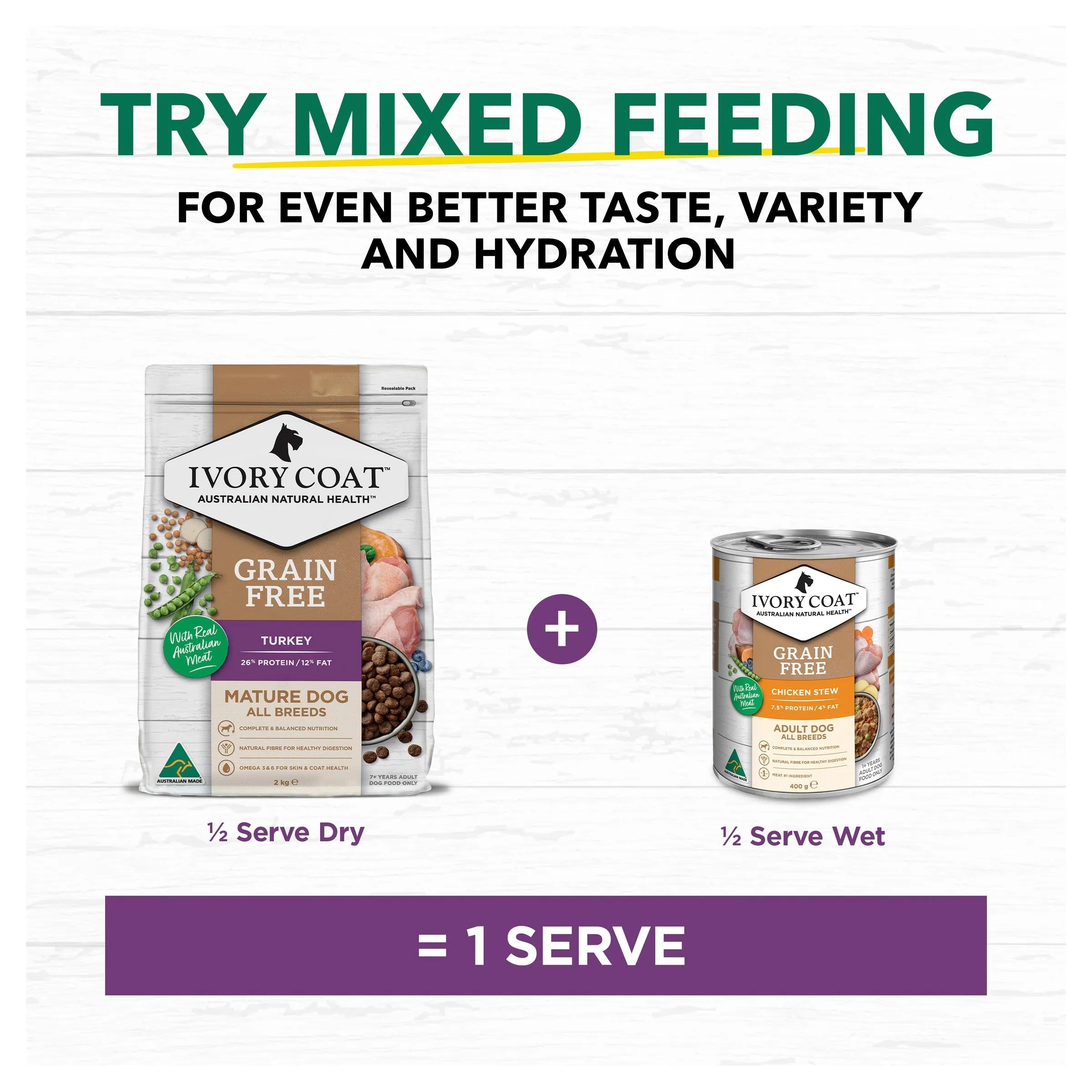 Ivory Coat Grain Free Reduced Fat Turkey Adult Dog Dry Food 2kg ( _ )