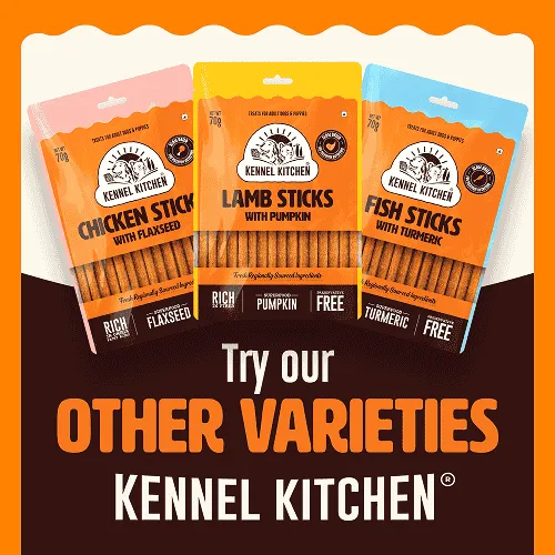Kennel Kitchen Milk Sticks with Flaxseed Dog Treats