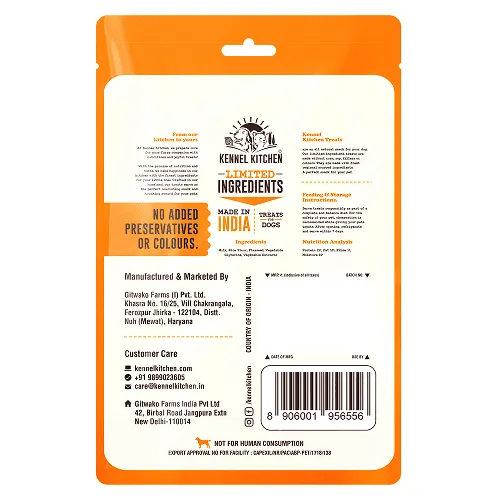 Kennel Kitchen Milk Sticks with Flaxseed Dog Treats