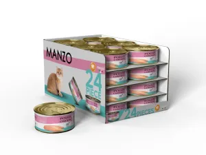 KITTEN POLLO CHICKEN 24x80g cans AEQUIL CHEF Marpet Pets Qatar