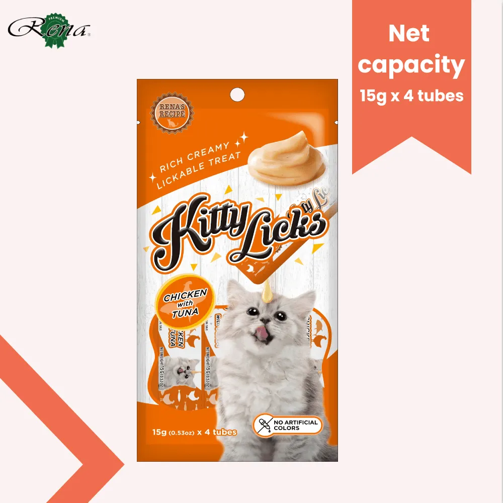 Kitty Licks Chicken Tuna Cat Treats