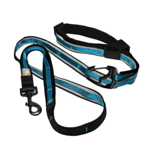 Kurgo Quantum 6 in 1 Dog Reflective Leash (Coastal Blue)